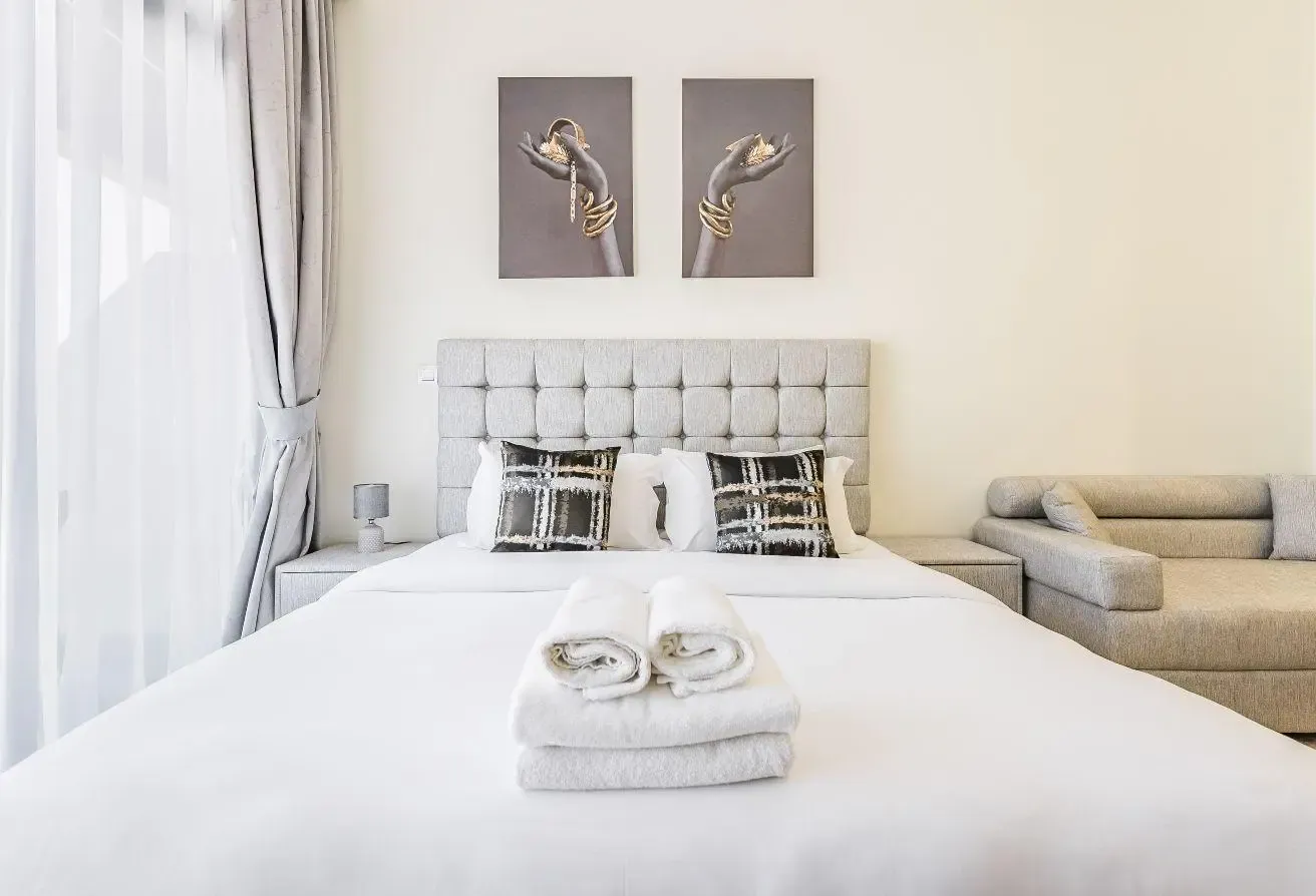 Relaxing Studio Retreat in Vibrant Meydan City