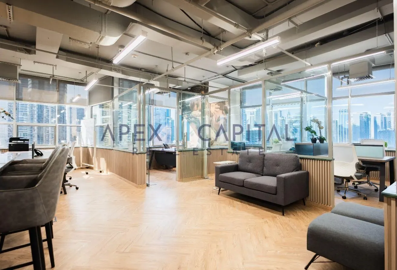 Fitted & Furnished Office |Good ROI for Investment
