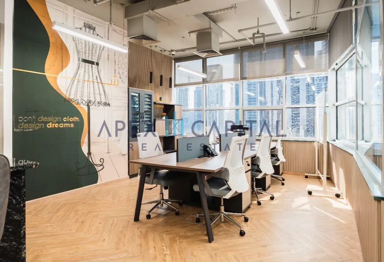 Fitted & Furnished Office |Good ROI for Investment