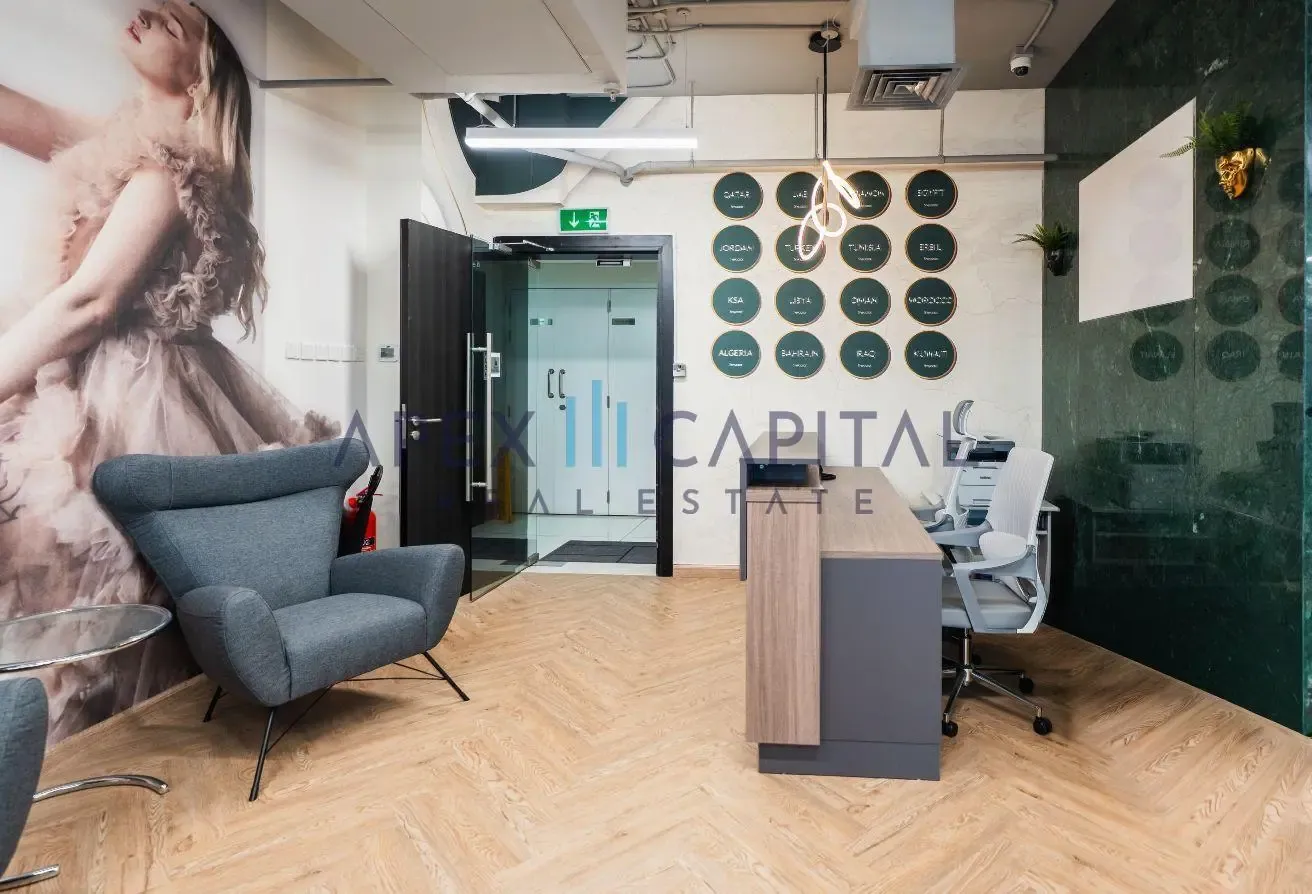 Fitted & Furnished Office |Good ROI for Investment