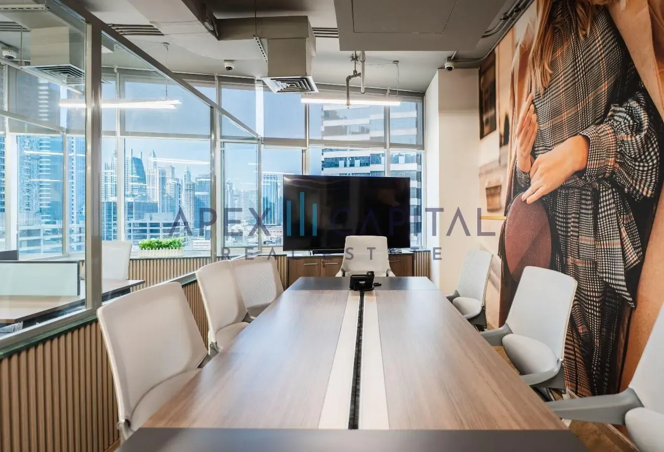 Fitted & Furnished Office |Good ROI for Investment