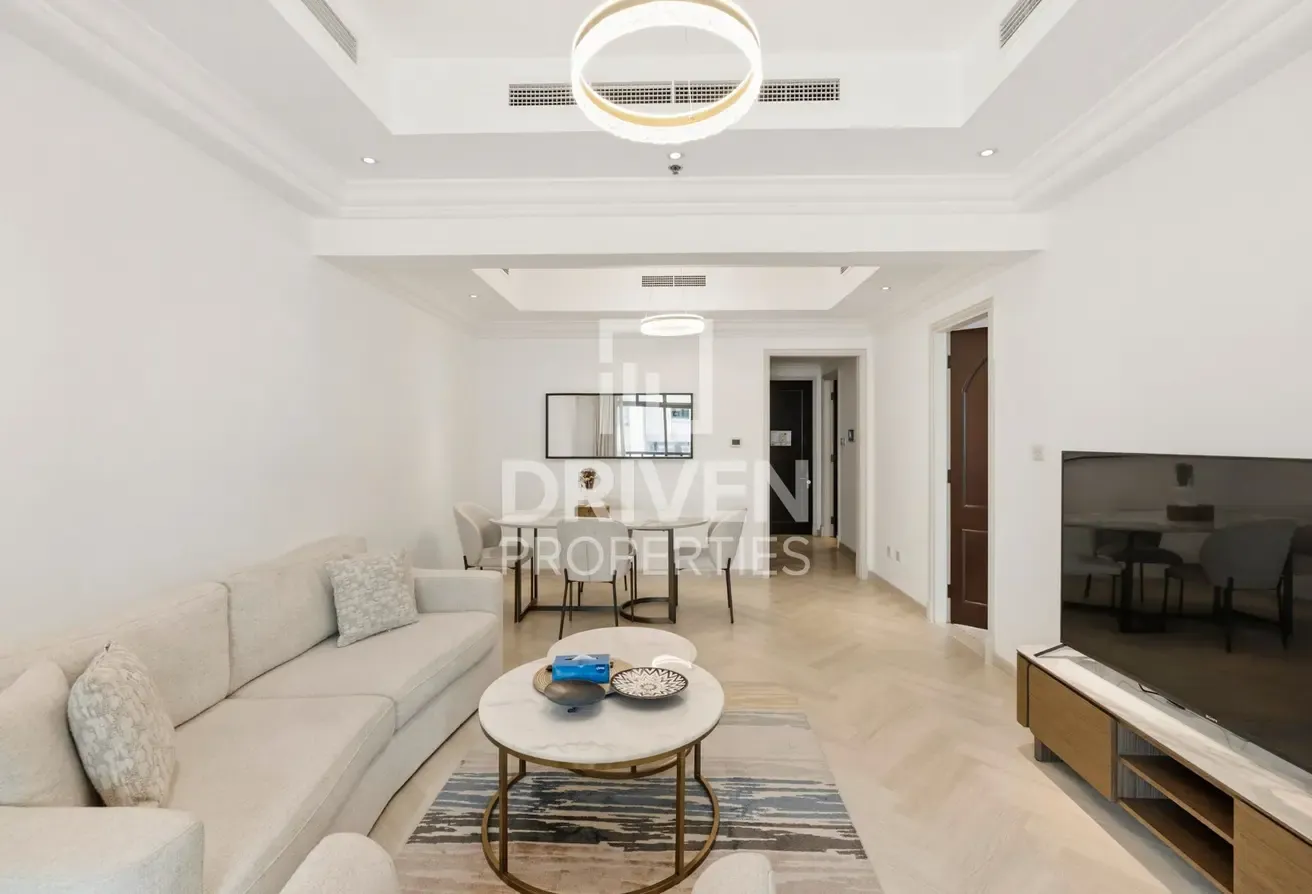 Burj View | Upgraded and Furnished | Vacant Apt