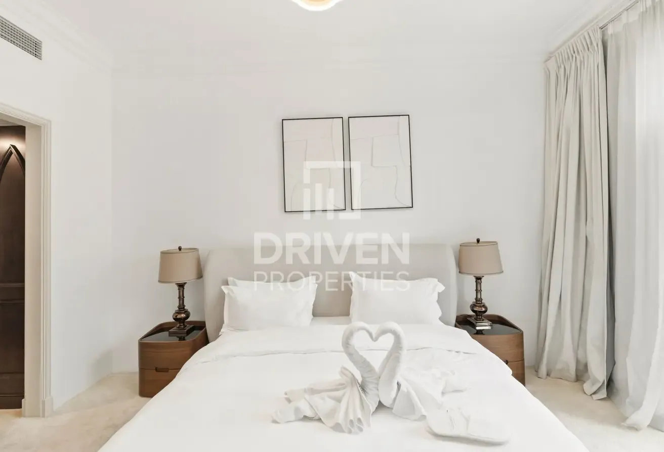 Burj View | Upgraded and Furnished | Vacant Apt