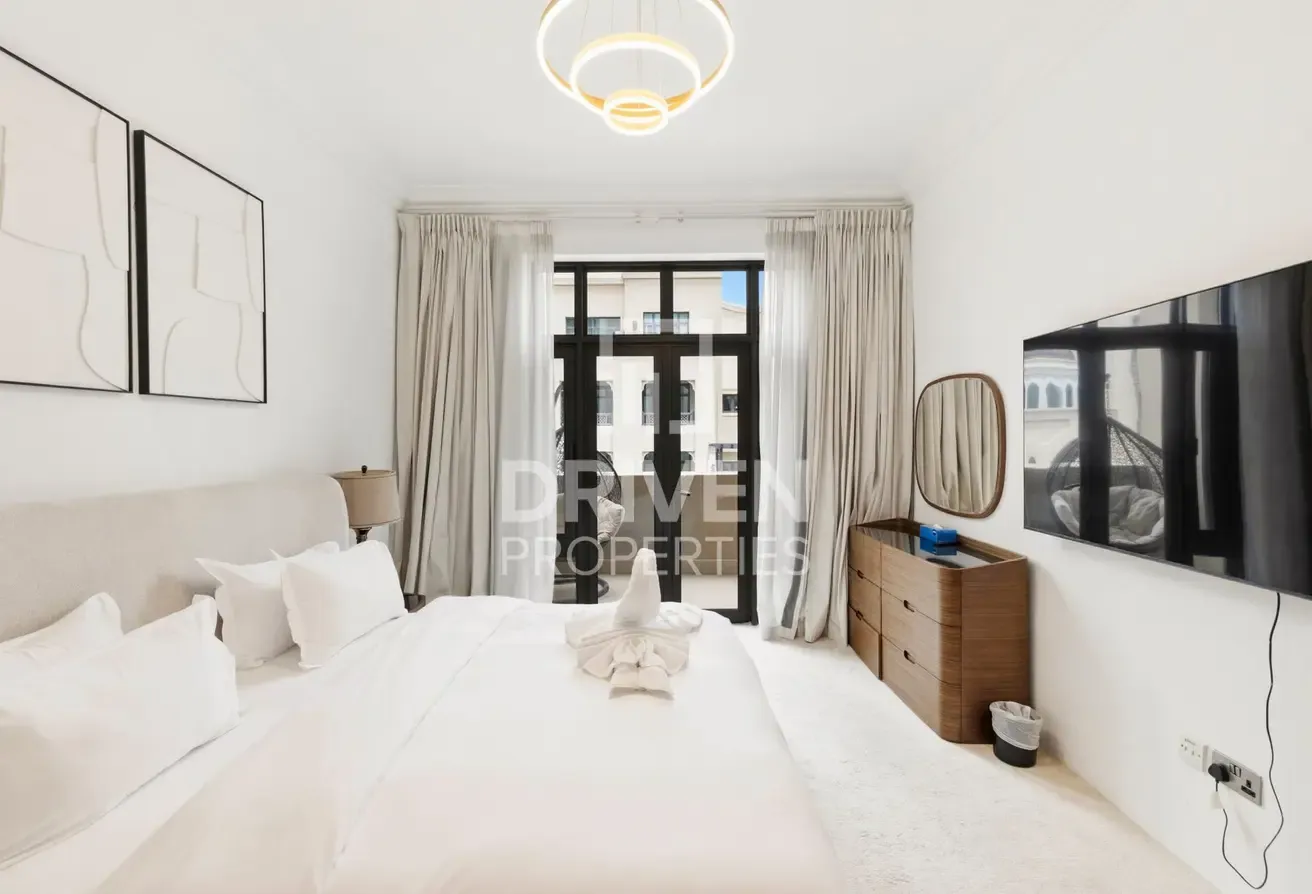 Burj View | Upgraded and Furnished | Vacant Apt