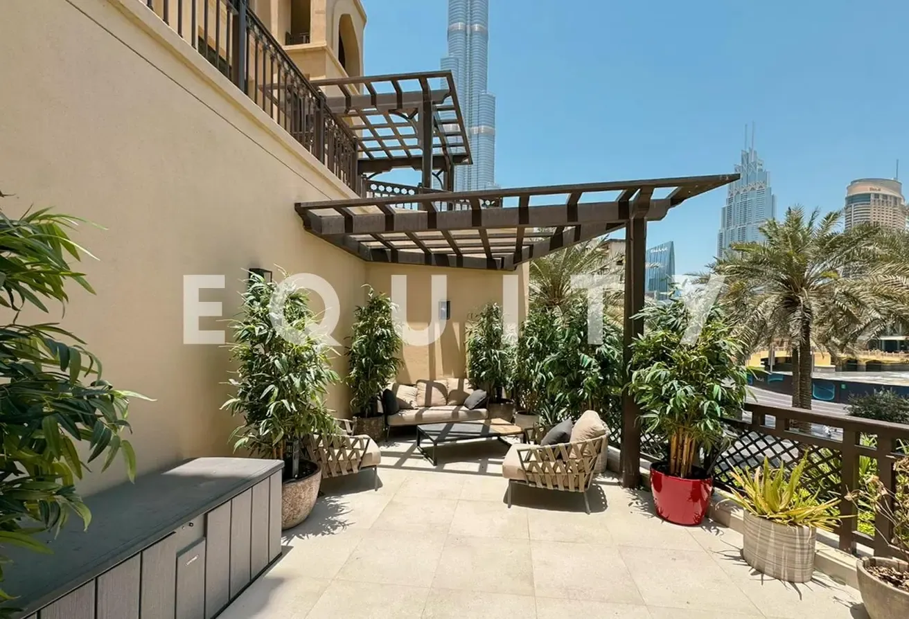 Rare Huge Terrace | Upgraded | Burj Khalifa View