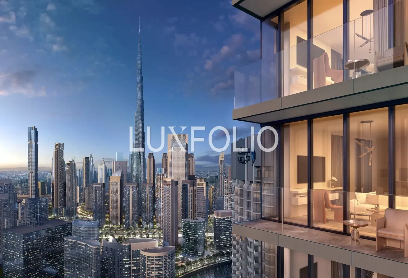 High Floor | Canal and Burj Khalifa View | Vacant