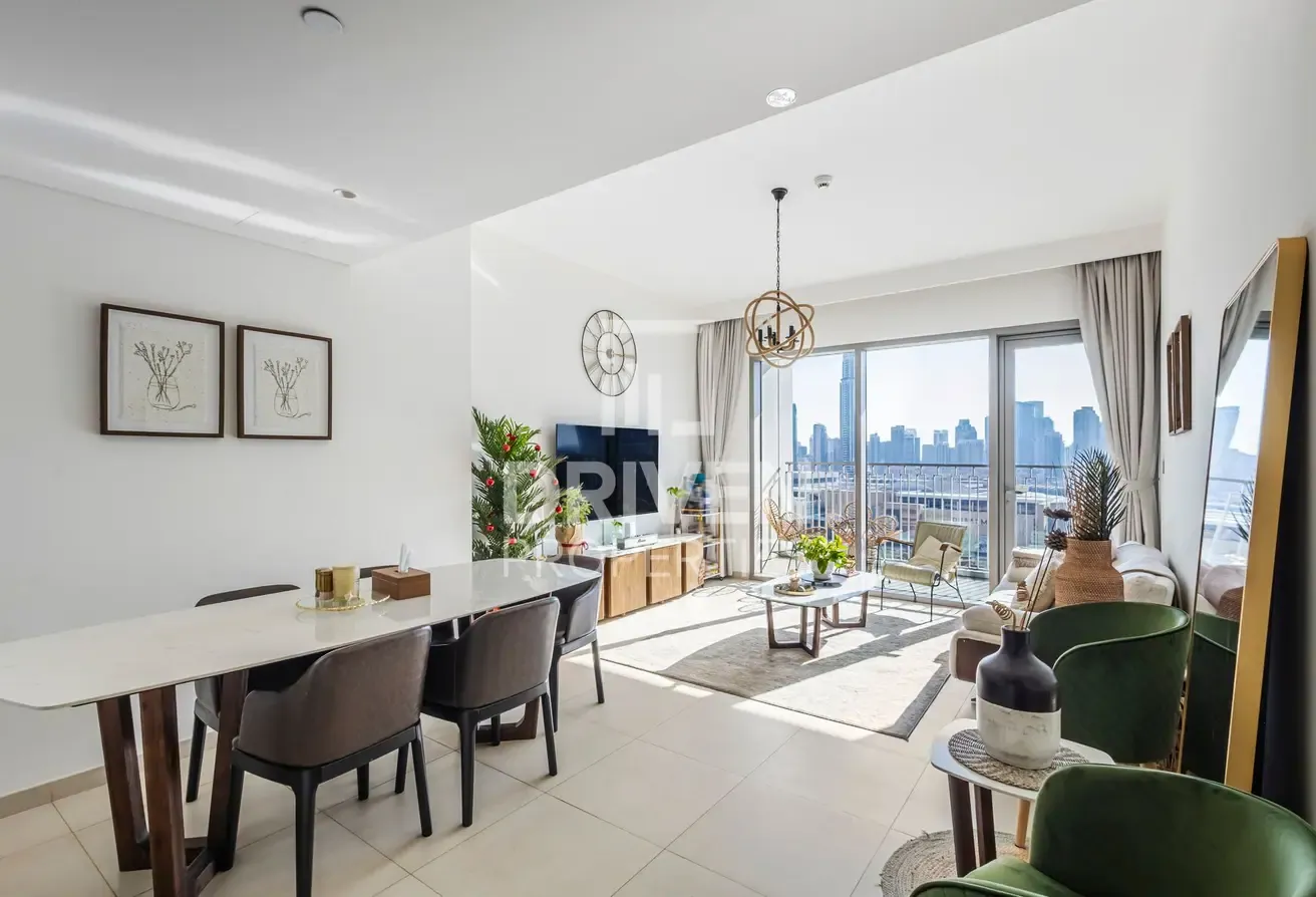 Burj Khalifa View | Furnished | Investor Deal