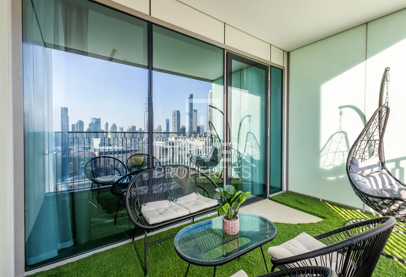 Ready and Brand New with Burj Khalifa View