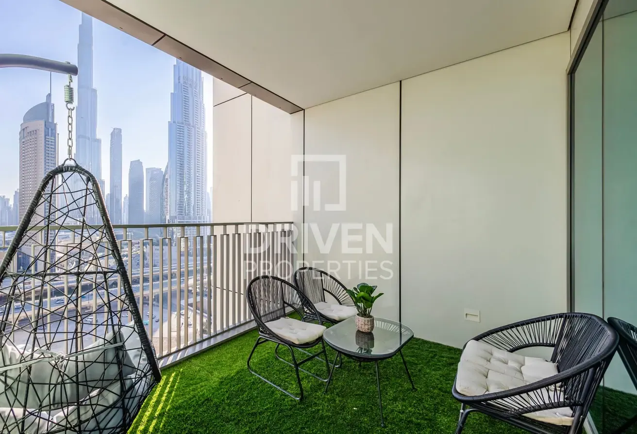 Ready and Brand New with Burj Khalifa View