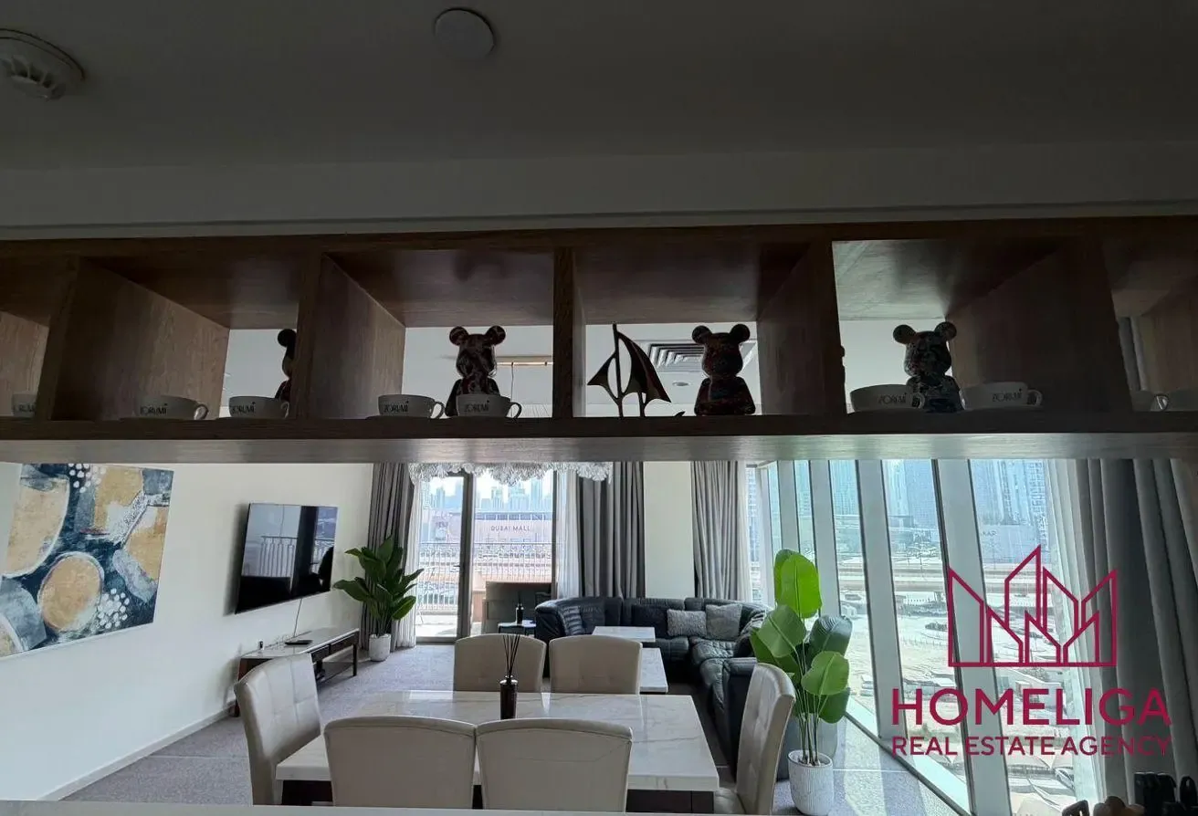 Full Burj Khalifa View | 3BR + Maid