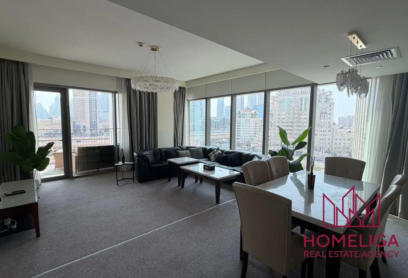 Full Burj Khalifa View | 3BR + Maid