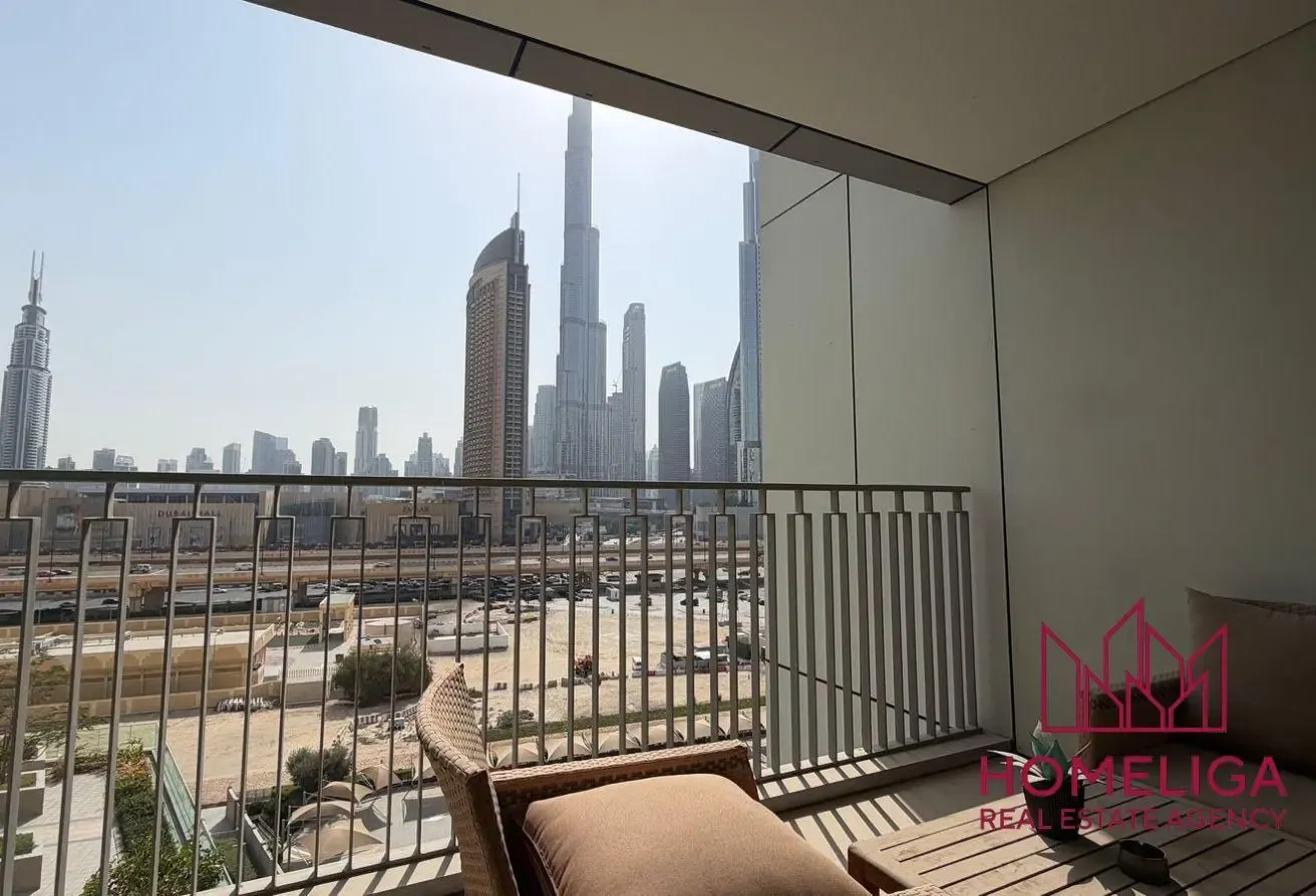 Full Burj Khalifa View | 3BR + Maid
