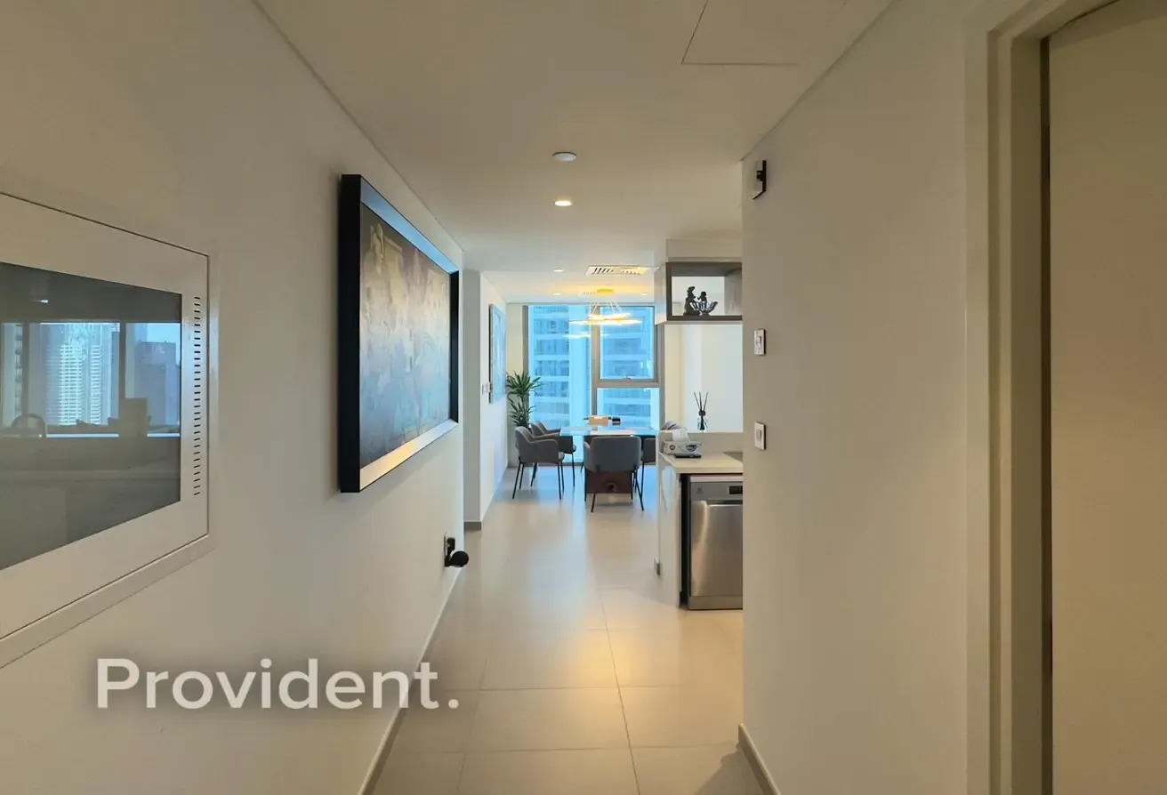 3BR + Maid | Furnished | Burj and Fountain View