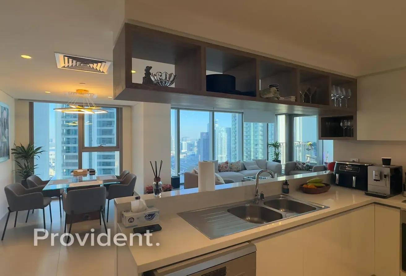 3BR + Maid | Furnished | Burj and Fountain View