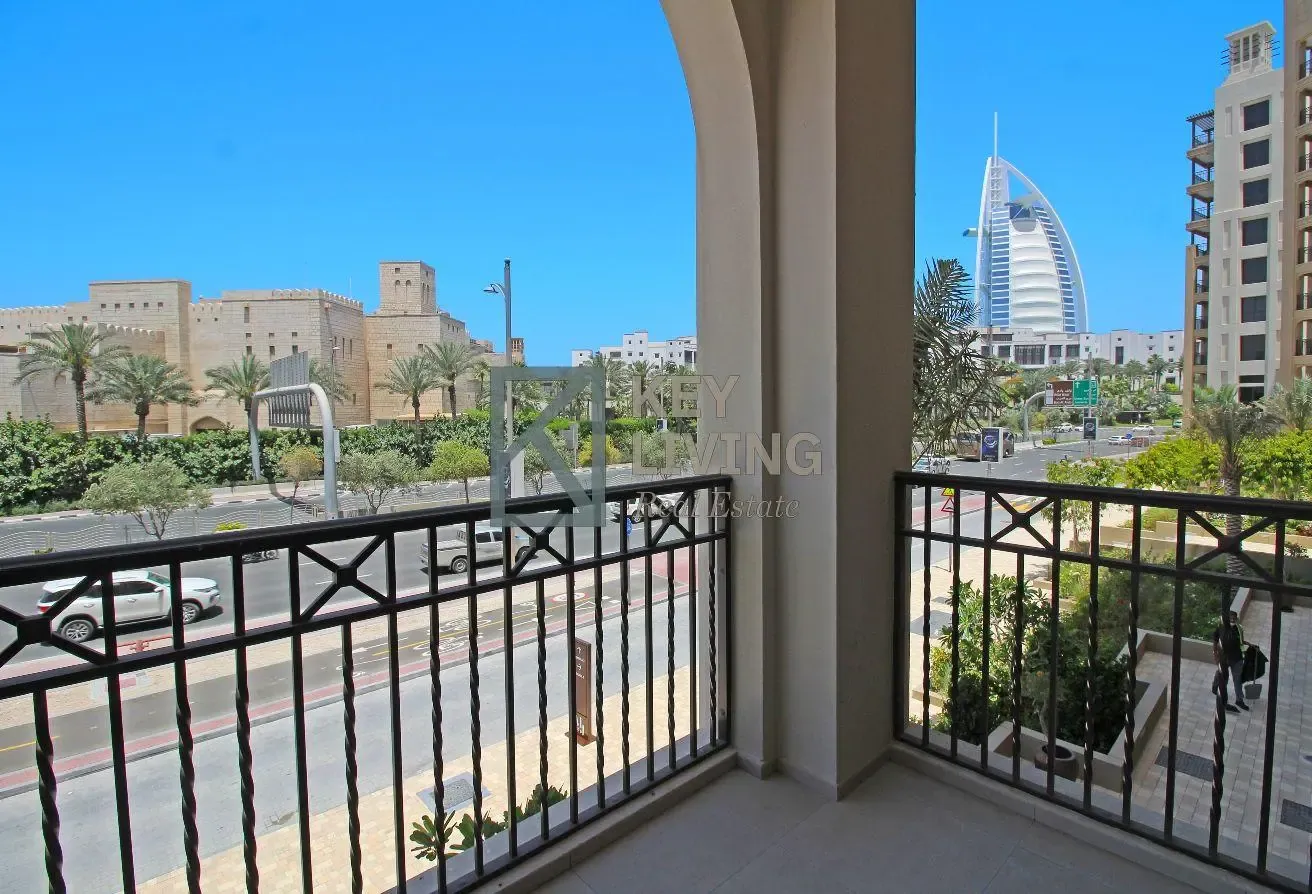 Burj Al Arab View | High Ceiling 2 Bed | Tenanted