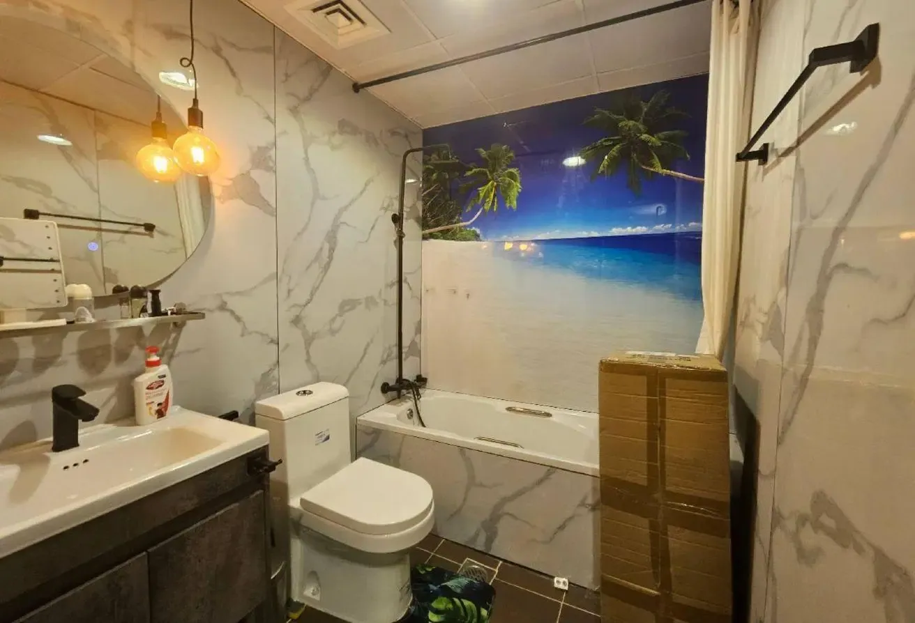 2 bedroom + maid | lake view | furnished | upgrade