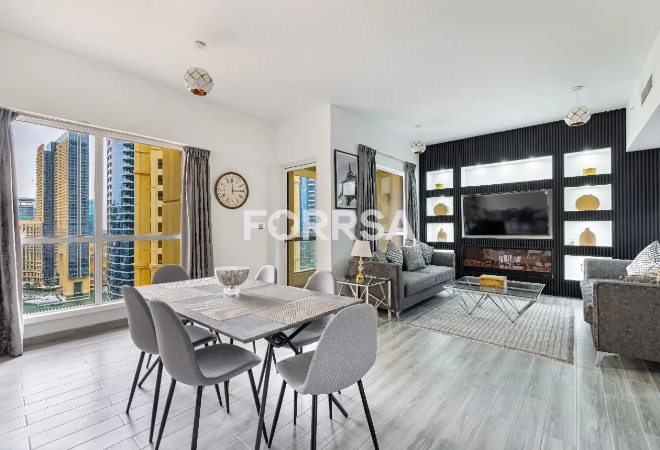 Water View | Spacious Balcony | Modern Interiors
