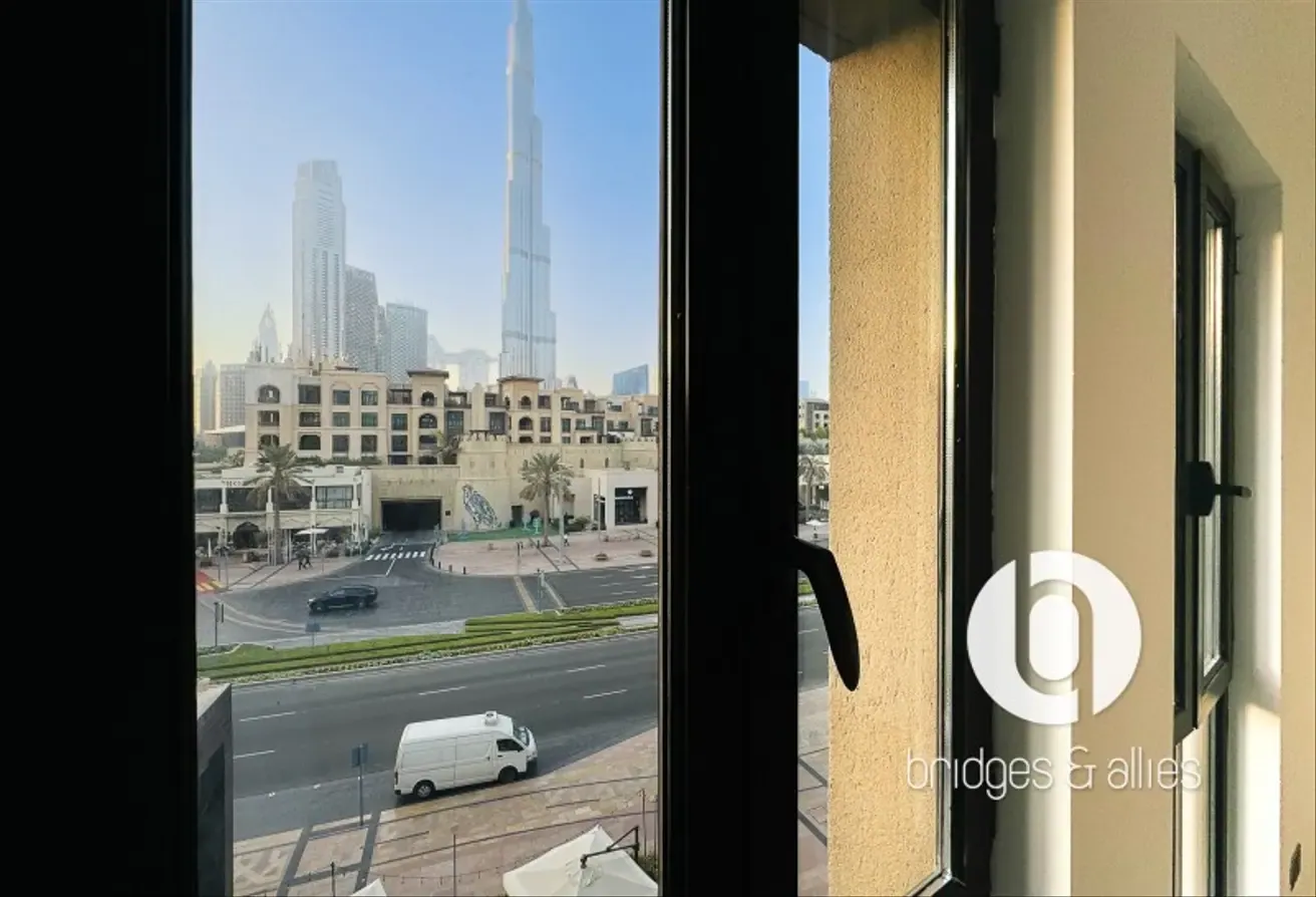 LARGE 1 BED | BURJ KHALIFA AND BLVD VIEW | VACANT