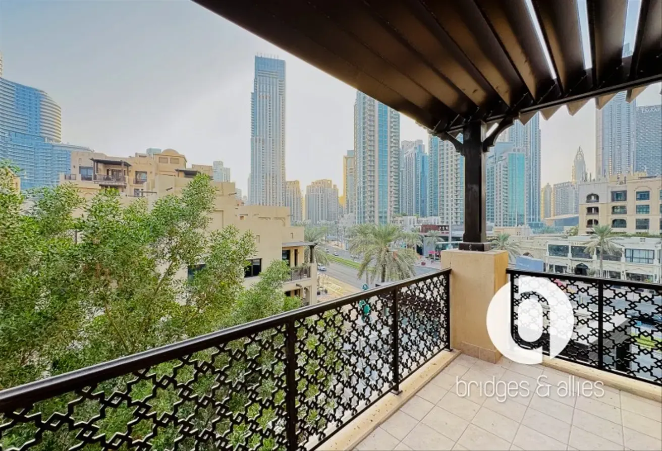 LARGE 1 BED | BURJ KHALIFA AND BLVD VIEW | VACANT