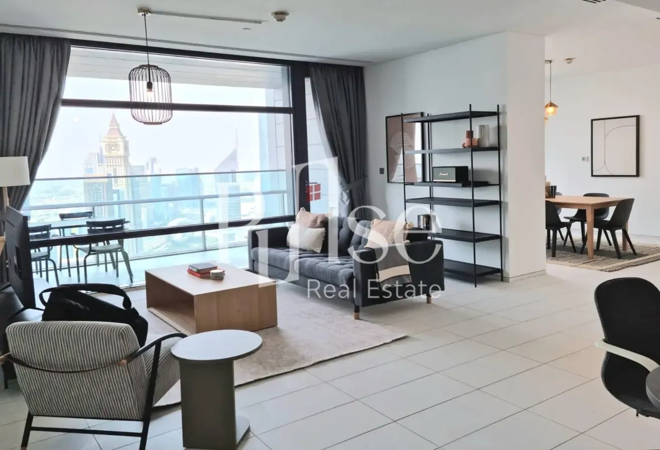 Modern 2BR | Fully Furnished | High Floor