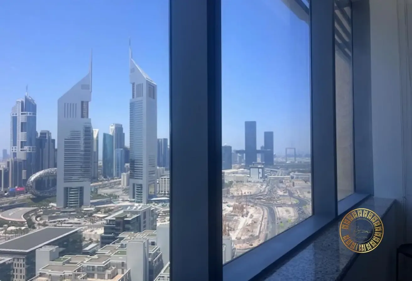 STUDIO - FULL DIFC VIEW - FURNISHED- HIGHER FLOOR