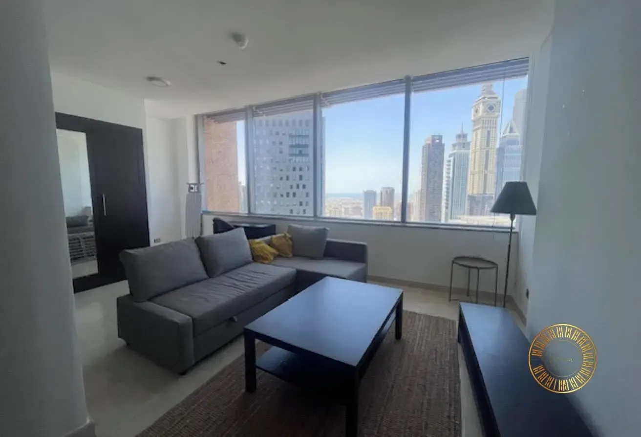 STUDIO - FULL DIFC VIEW - FURNISHED- HIGHER FLOOR