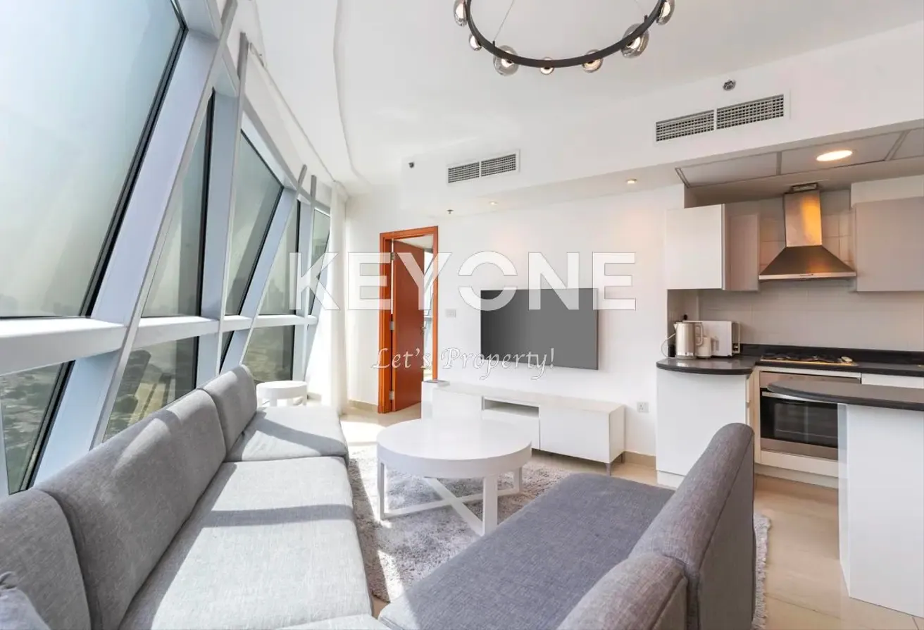 Furnished 2BR | High Floor | DIFC Area