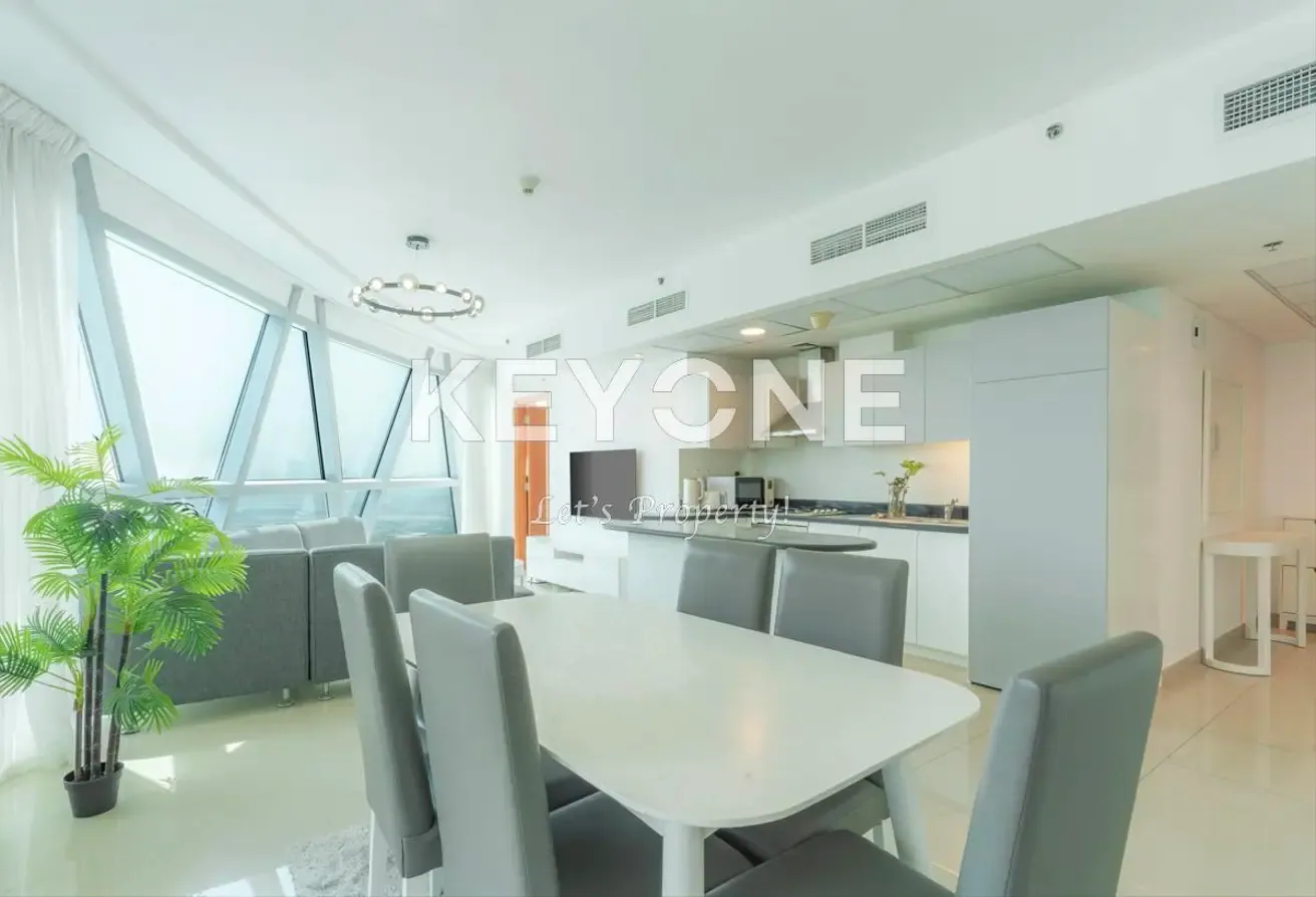 Furnished 2BR | High Floor | DIFC Area