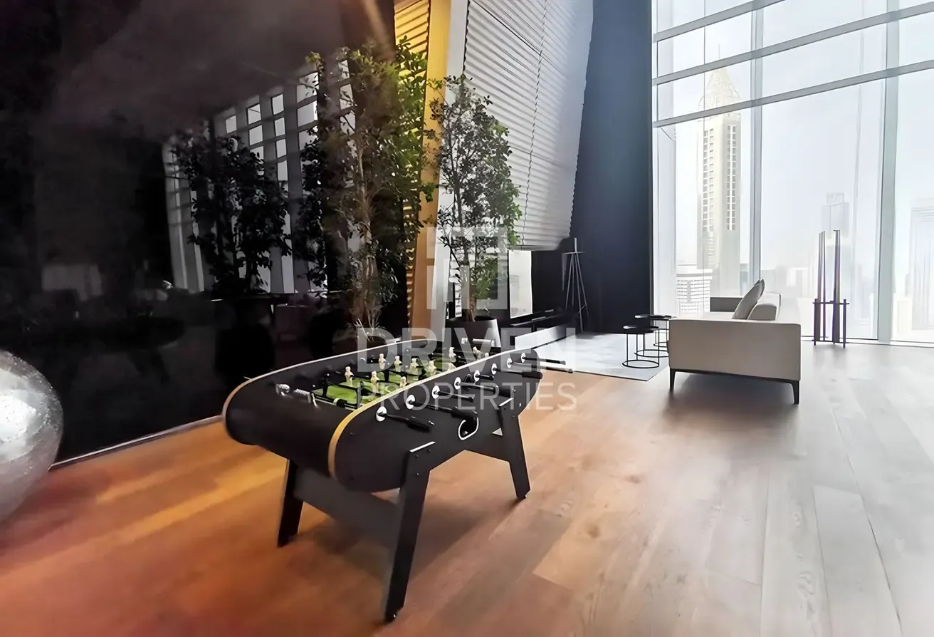 Furnished with Clear Burj View | High floor