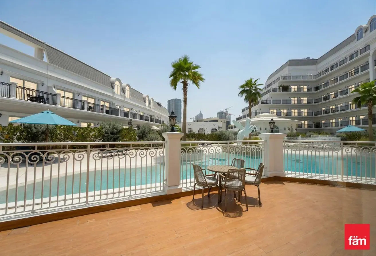 Furnished | 3 Cheques | Pool View | Prime Location
