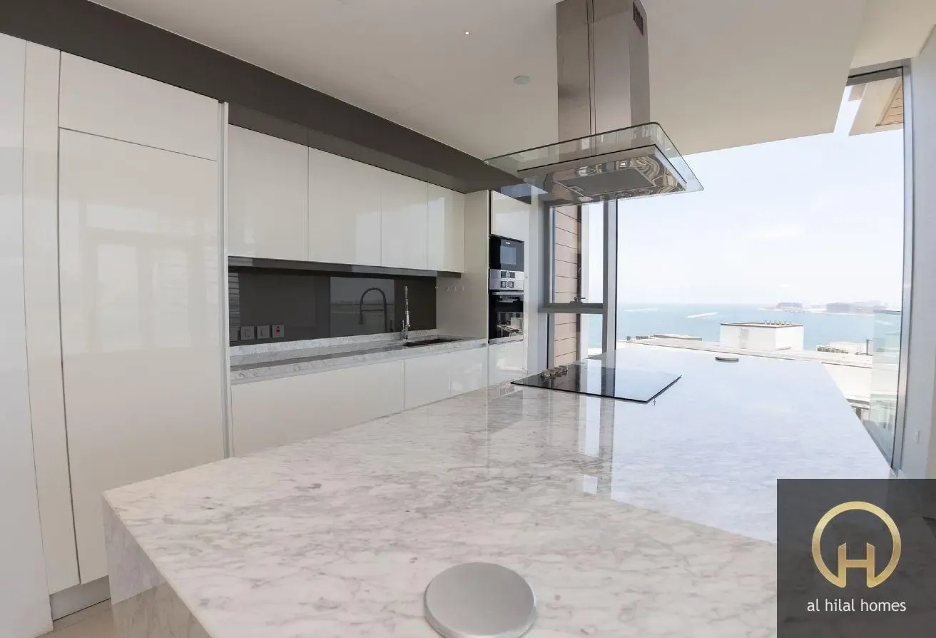 Elegant 3BR+Maid | Panoramic Sea & Ain Dubai View