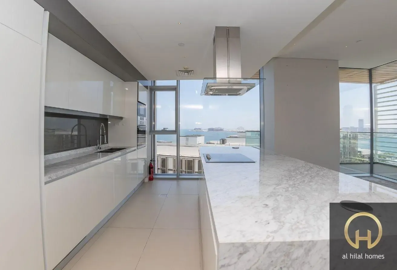 Elegant 3BR+Maid | Panoramic Sea & Ain Dubai View