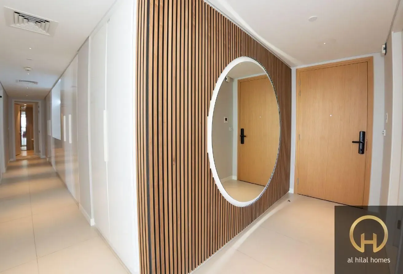 Elegant 3BR+Maid | Panoramic Sea & Ain Dubai View