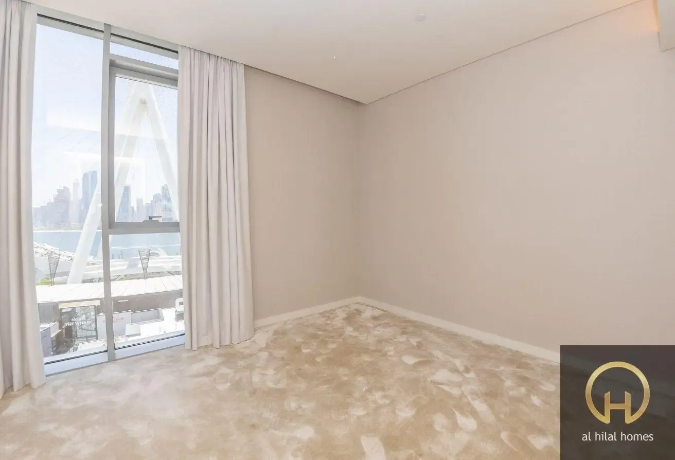 Elegant 3BR+Maid | Panoramic Sea & Ain Dubai View