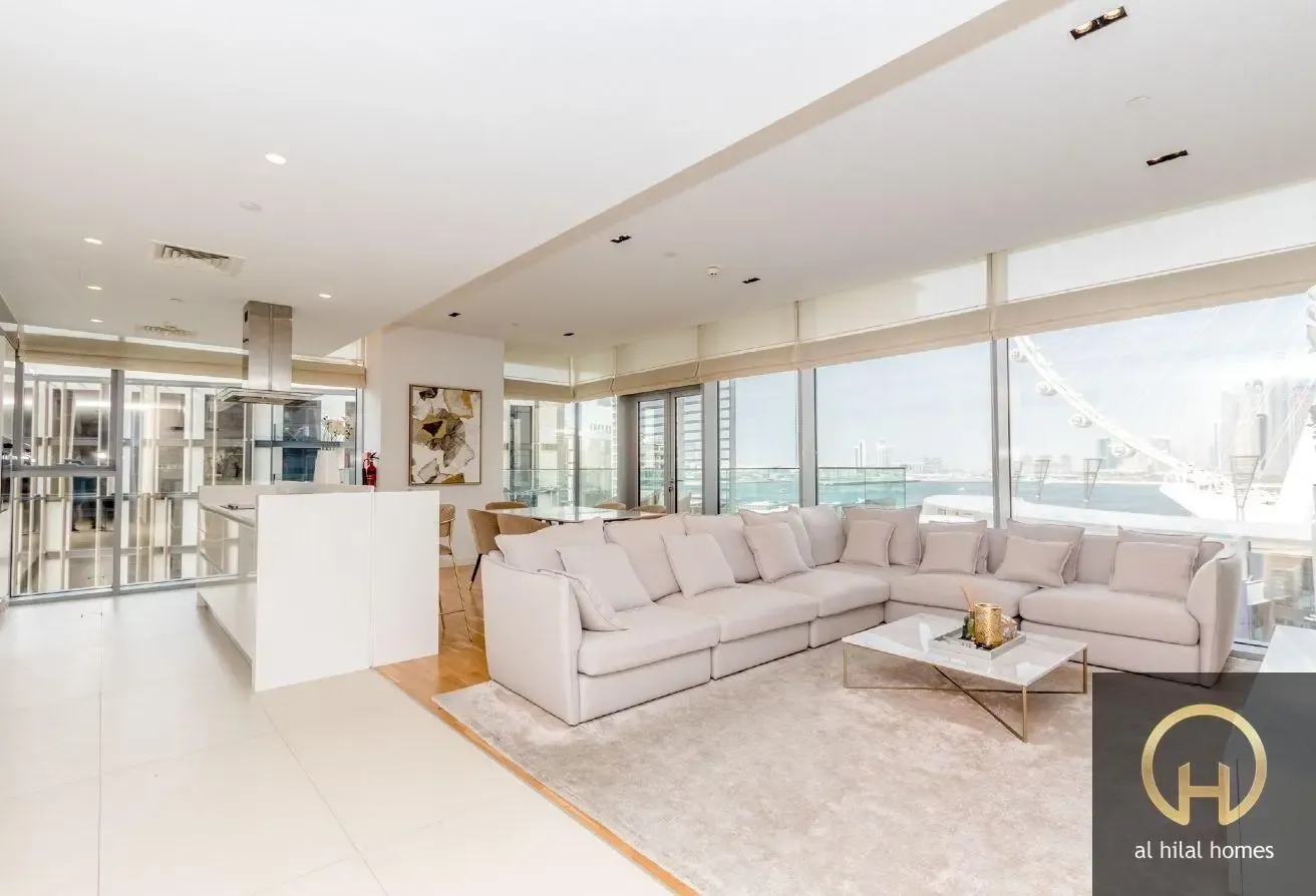 Splendid 3BR+Maid | Sea & Ain Dubai View