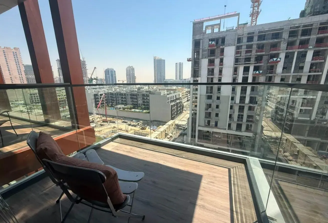 Furnished Studio | Balcony & City Views