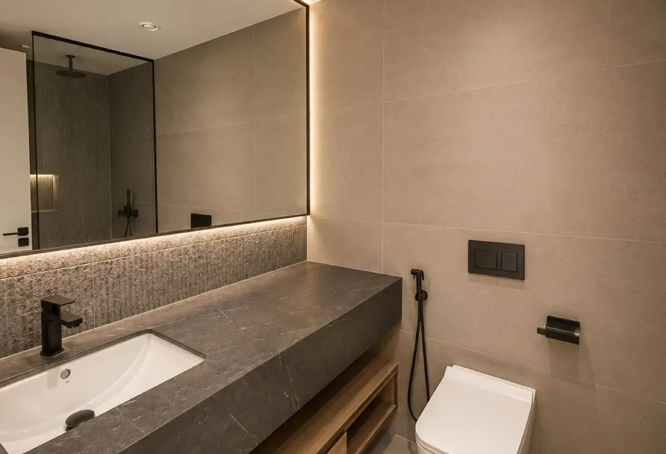 Studio Apartment | AB Cavalier JVC | Balcony With