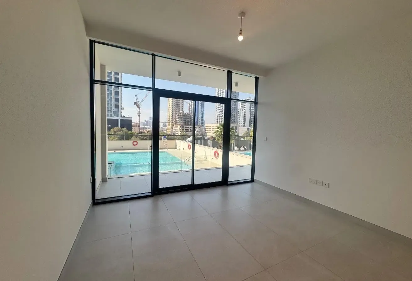 Pool view from both rooms | Brand New Unit in JVC