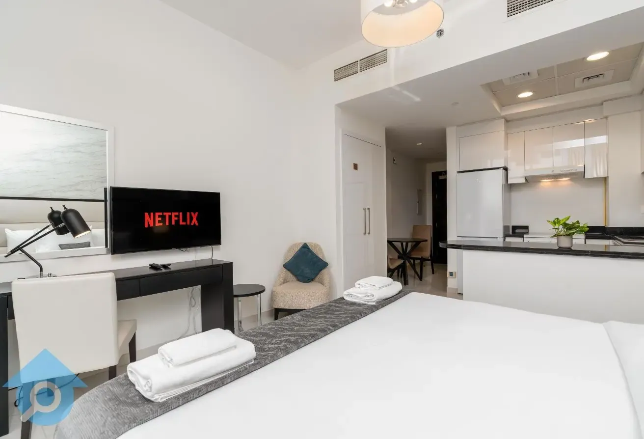 Pretty Studio in Tower 108 | Furnished | City View