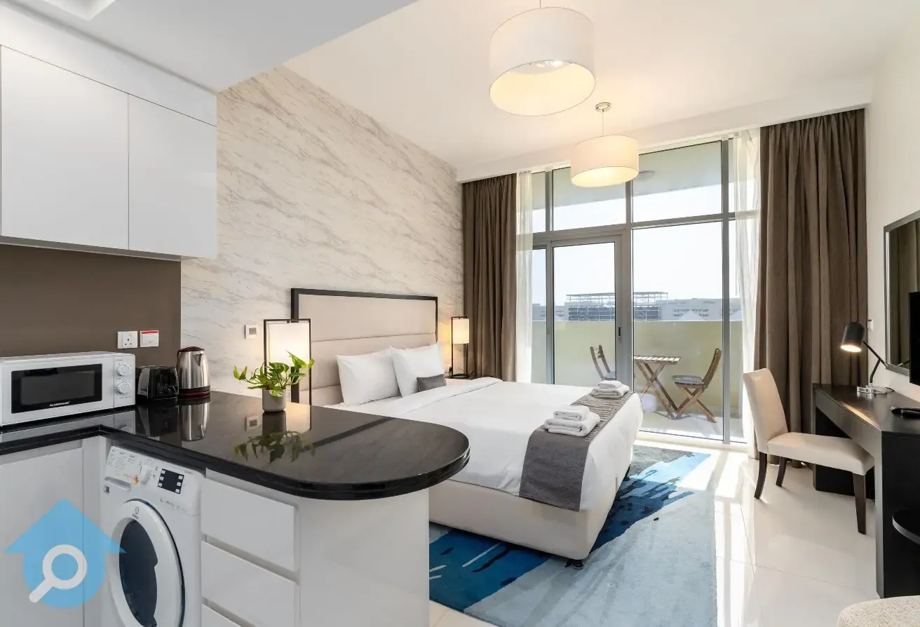 Pretty Studio in Tower 108 | Furnished | City View