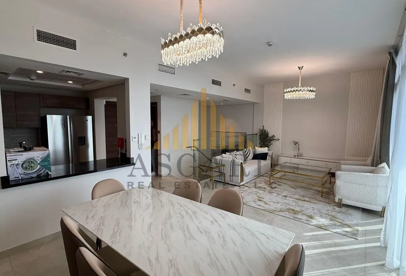 Furnished 2BR Duplex | Huge Balcony | Maid's Room