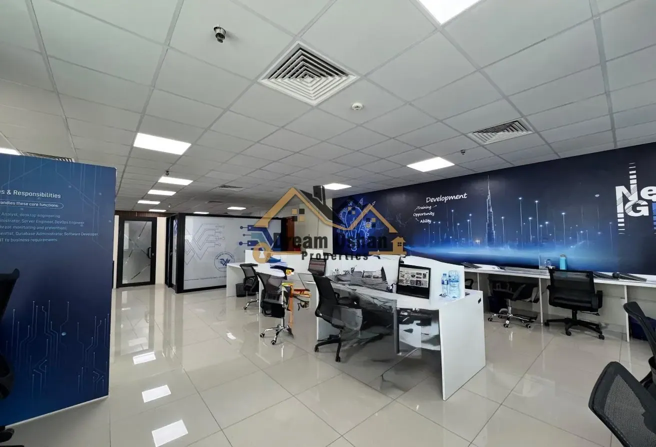 Fitted Office With partition Bright unit HighFloor