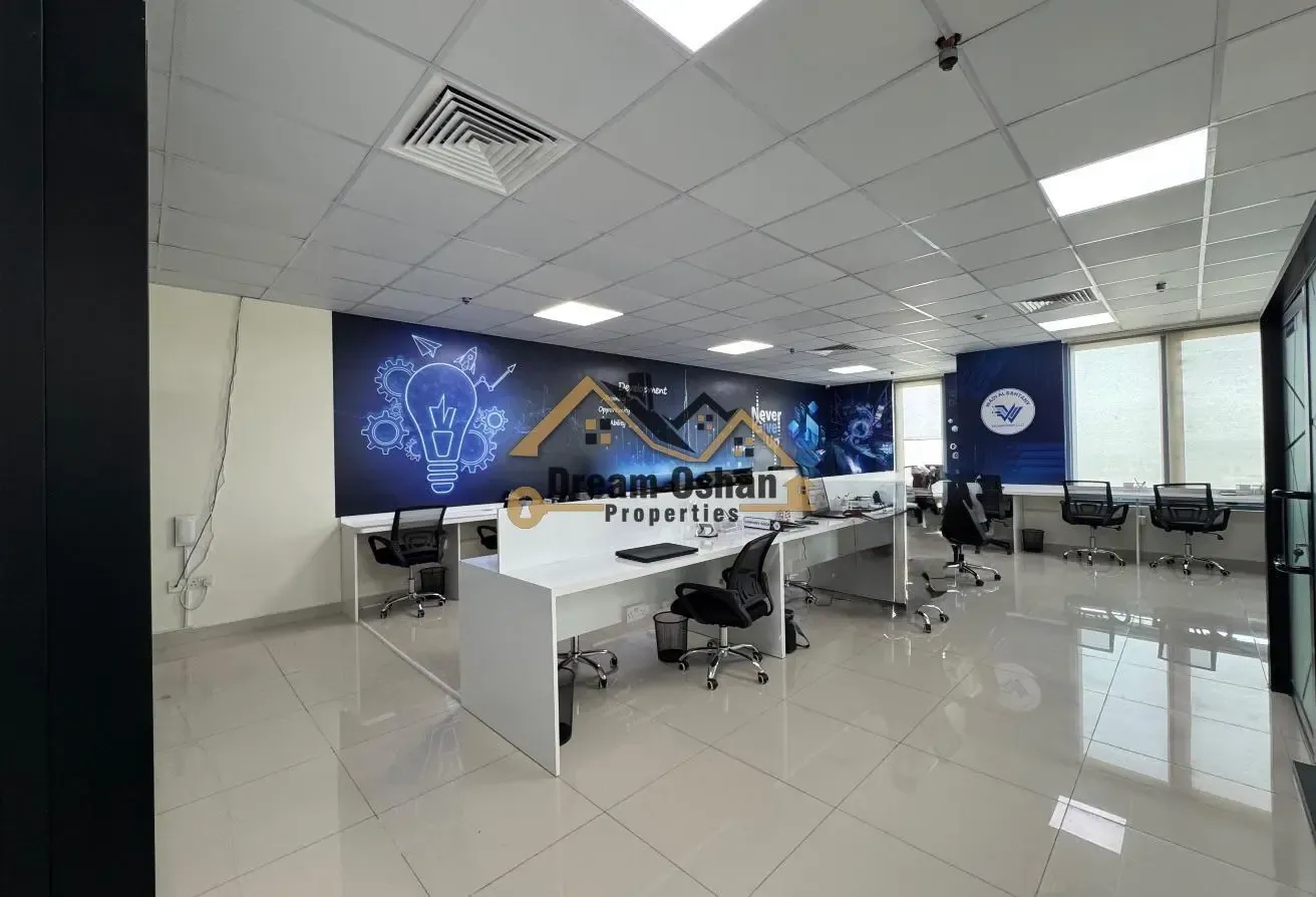 Fitted Office With partition Bright unit HighFloor