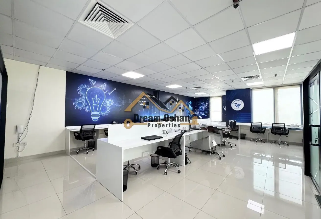 Fitted Office With partition Bright unit HighFloor