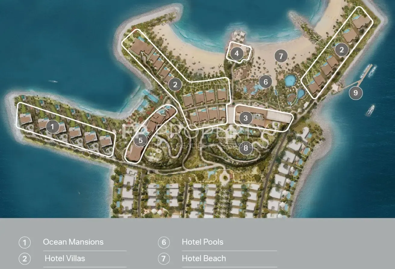 7BR Exclusive Oceanfront Mansions | Handover 2029