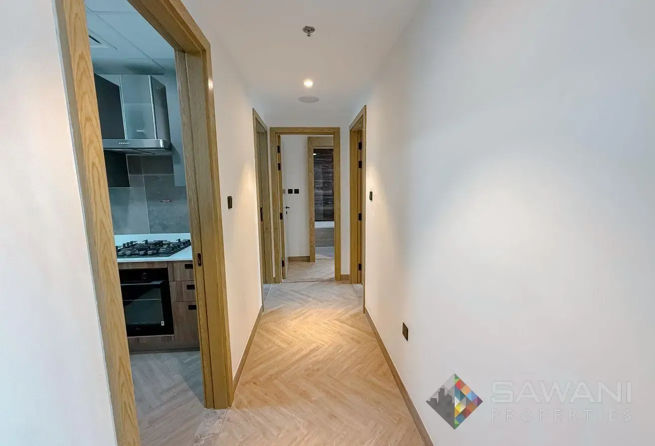 Sunny High-Floor 1BR+Maid | Dishwasher in JVC