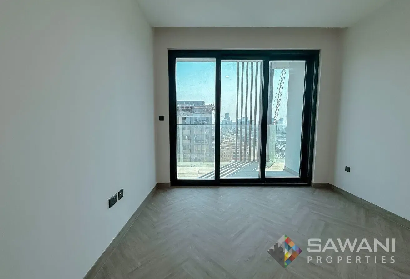 Sunny High-Floor 1BR+Maid | Dishwasher in JVC