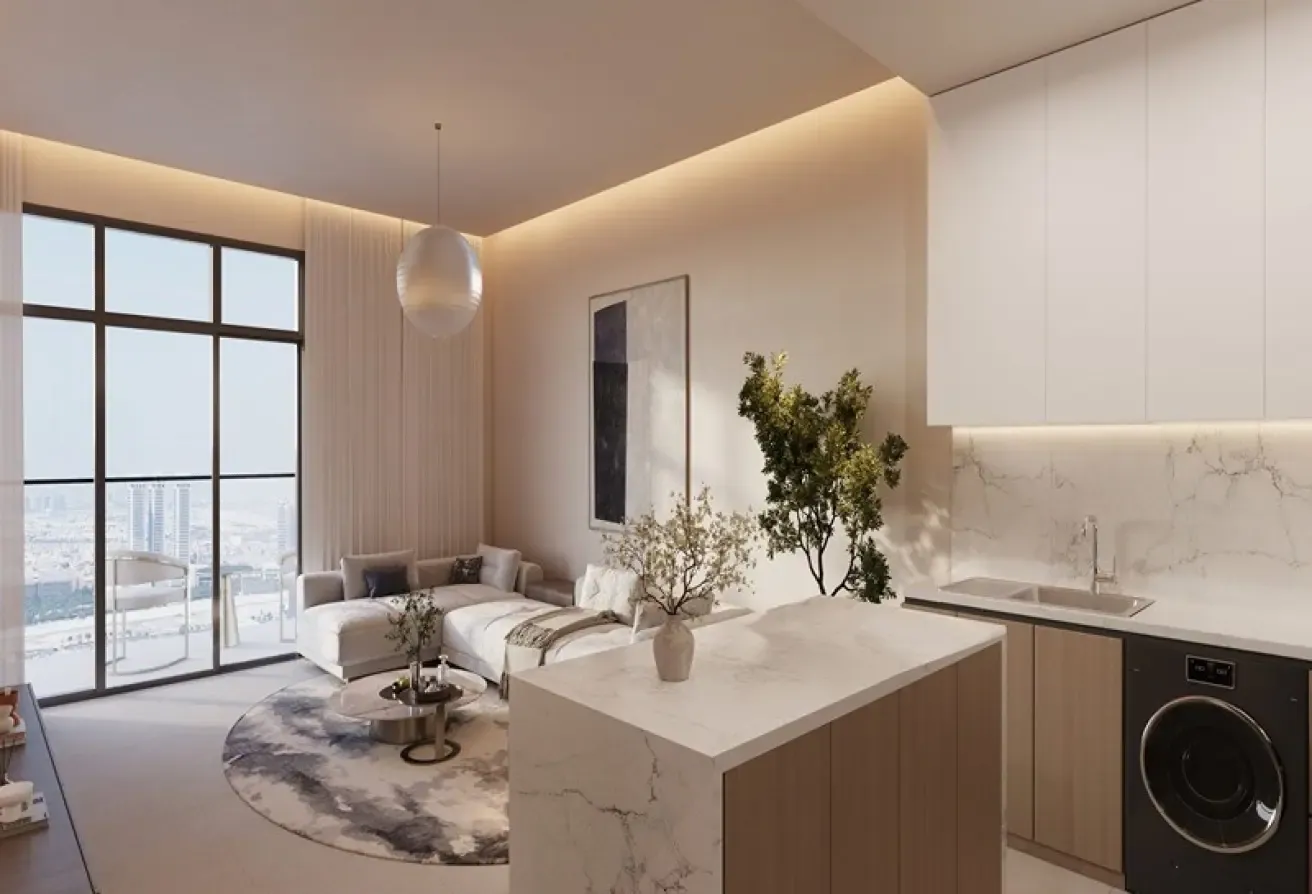 Higher Floor | Semi-Furnished | Smart Home