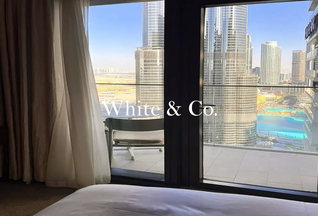 Burj & Fountain Views | High Floor | Opera