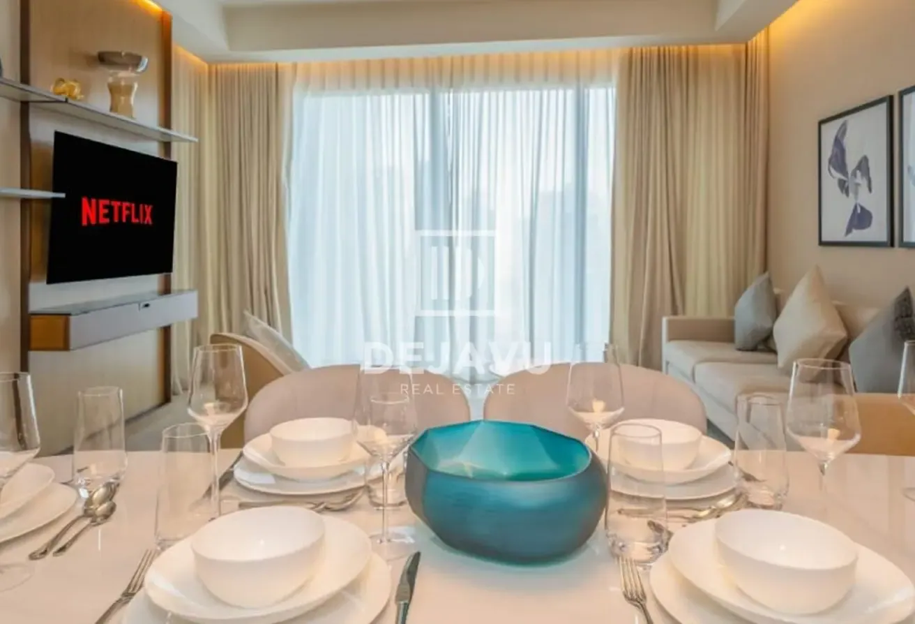 Furnished | Burj Khalifa View | Prime Investment